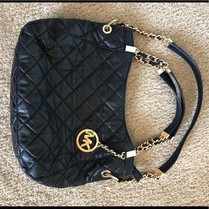 Michael Kors black shoulder bag